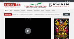 Desktop Screenshot of namma.tv